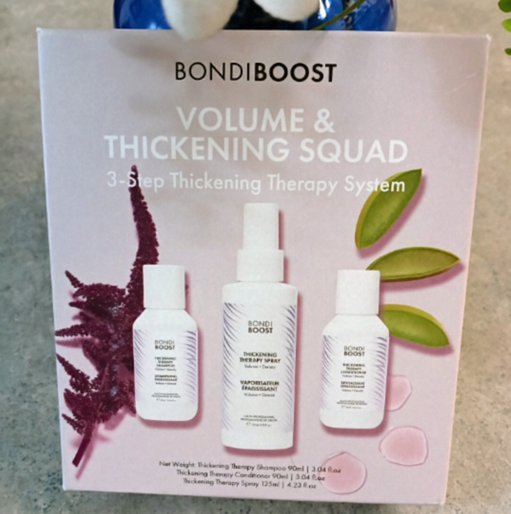 New (Sealed) BondiBoost Volume & Thickening 3 Step Hair Therapy Squad